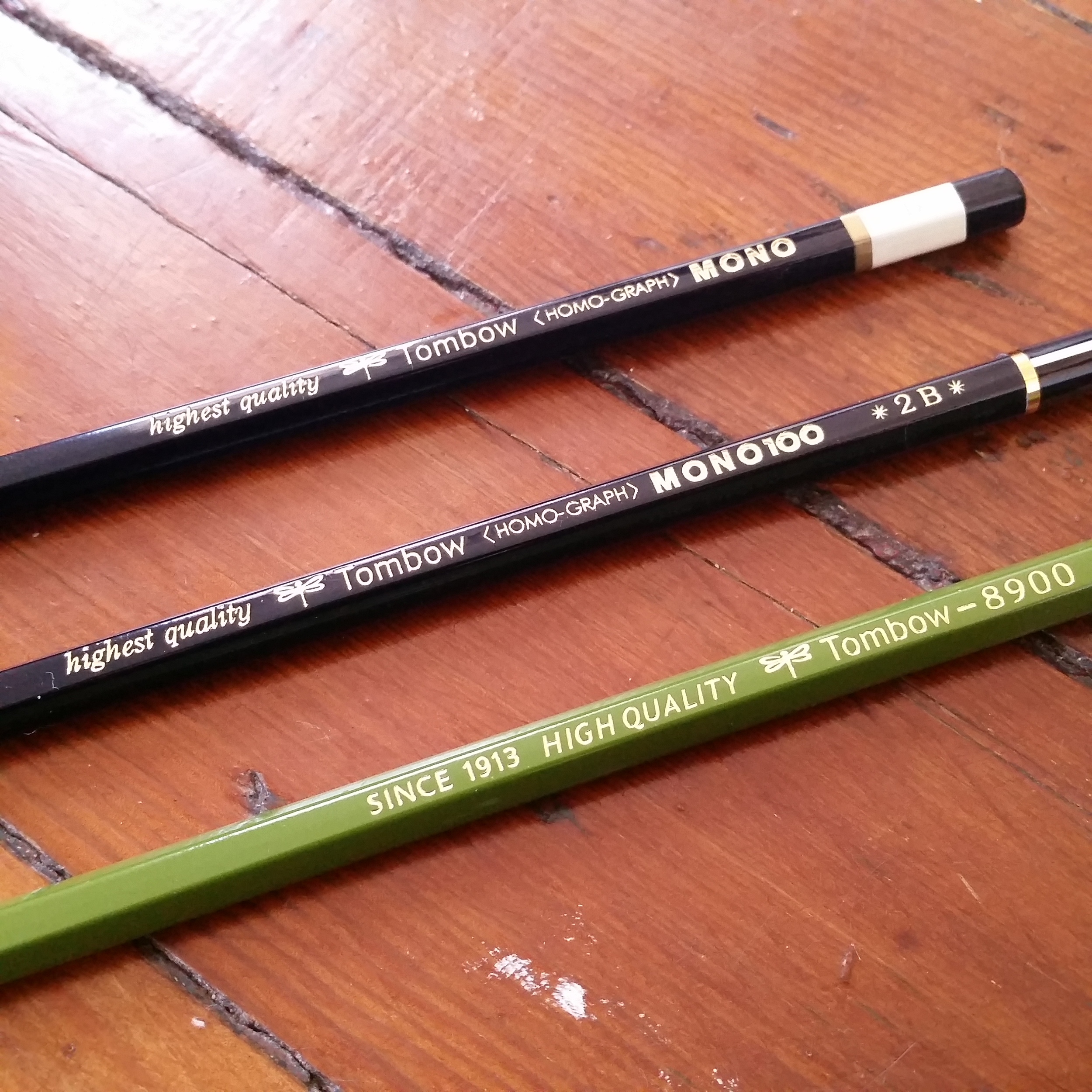 Tombow Pencil Comparison — The Purl Bug